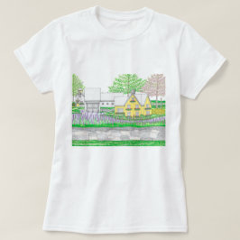 Gult Farmhouse; Tshirt T Shirt