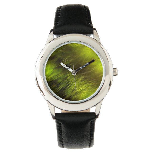 Gult Feathers Armbandsur (Framsida)