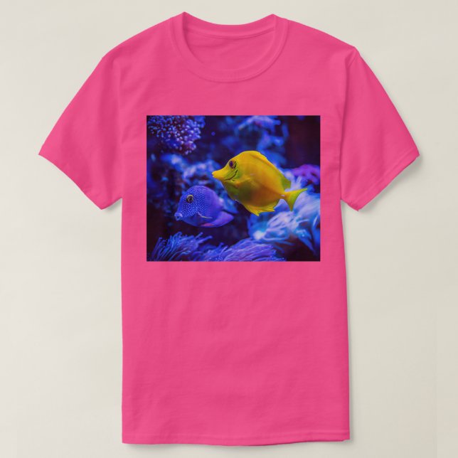 gult fish Classic TShirt T Shirt (Design framsida)