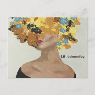 Gult Flower Dam Vykort