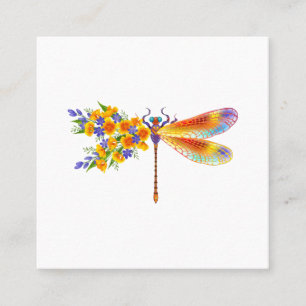 Gult Flower Dragonfly