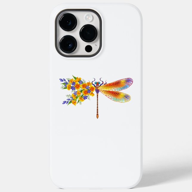 Gult Flower Dragonfly (Baksida)