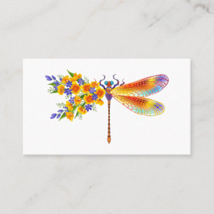Gult Flower Dragonfly