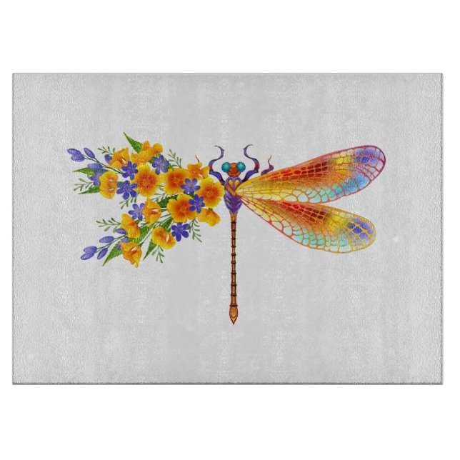 Gult Flower Dragonfly (Framsidan)
