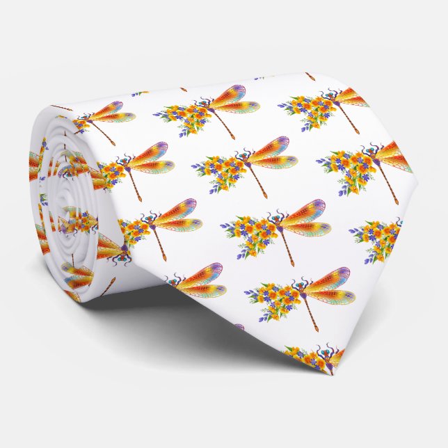 Gult Flower Dragonfly Slips (Rullad)