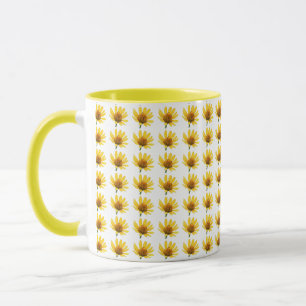 Gult Flower Photo Mugg