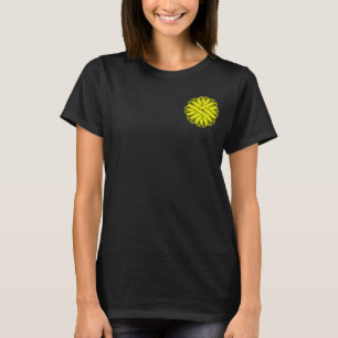 Gult Flower Ribbon av Kenneth Yoncich Tee