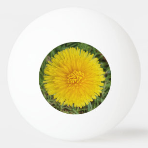 Gult Flower Three Star Ping Pong Boll
