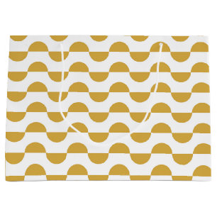 Gult för återföring av roligt Vågigt halvcirkel