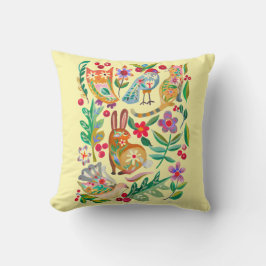 Gult för Bleken  för  Animaliska vänner i PeopleAr Kudde