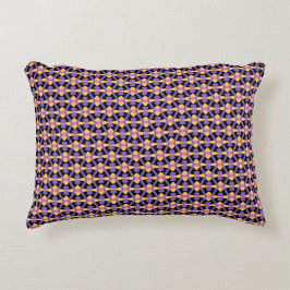 Gult för dekorativ lila prydnadskudde