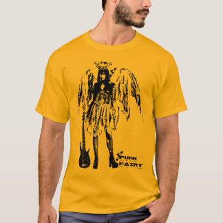 Gult för färg för Punk felik musikband80-talstil Tee