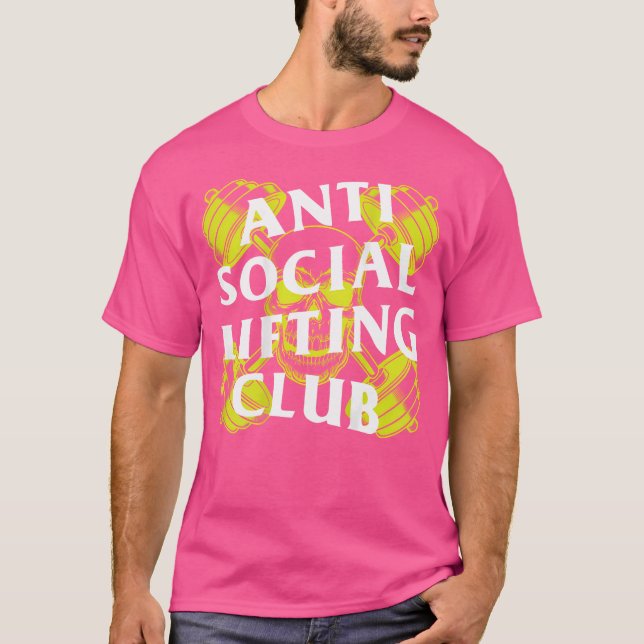 Gult för genomkorsad Skull T Shirt (Framsida)