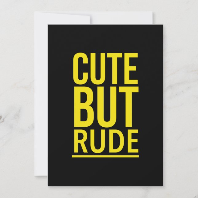 Gult för grumliga citat tack kort (Framsida)