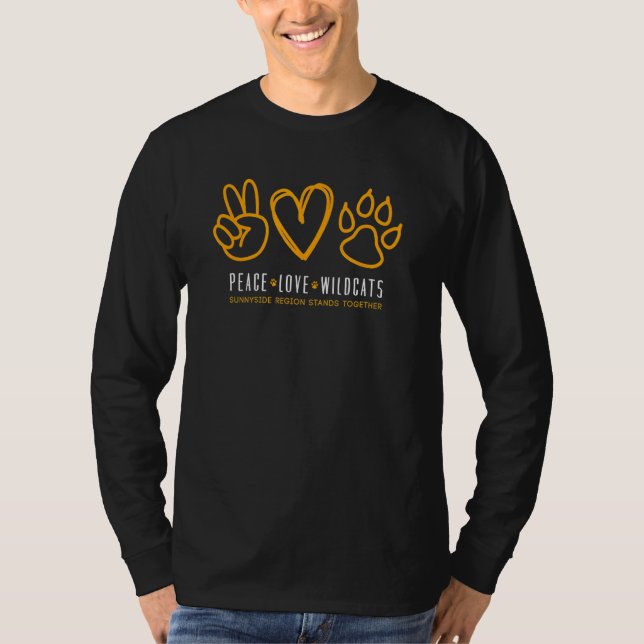 Gult för inspiration t shirt (Framsida)