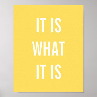 Gult för inspirationsofferter Vita livsofferter 8x Poster