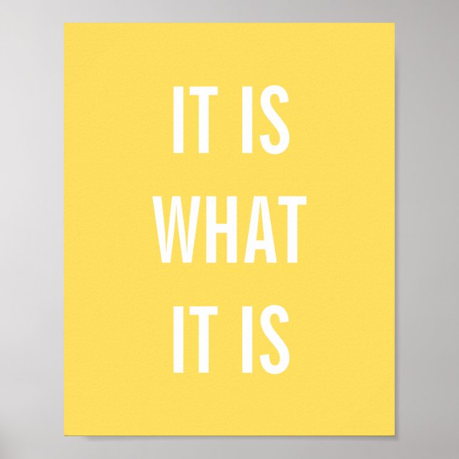 Gult för inspirationsofferter Vita livsofferter 8x Poster (Framsidan)