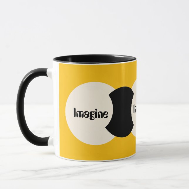 Gult för Logotyp Mugg (Vänster)