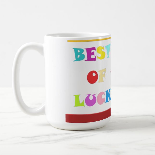 gult för meddelande om grattisar i Tur Charm Kaffemugg (Vänster)