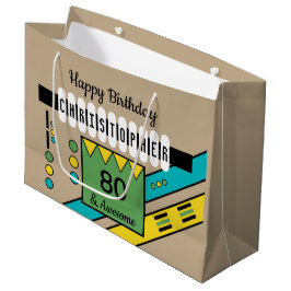 Gult för namn grönt i milstolpen speciell födelsed