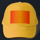 Gult för Orange av anpassningsbar Mörk Keps<br><div class="desc">Mörk Orange med gult rand.</div>
