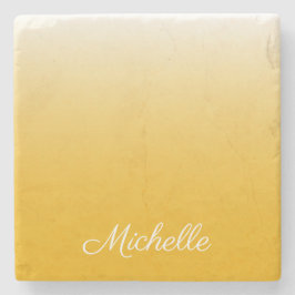 gult för övertoningsgrad för personlig stenunderlägg