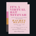 Gult för Rosa av akut Virtuell Online Bat mitzvah Inbjudningar<br><div class="desc">Bat mitzvah inbjudan till Rosa av Gult för Virtuell Online</div>