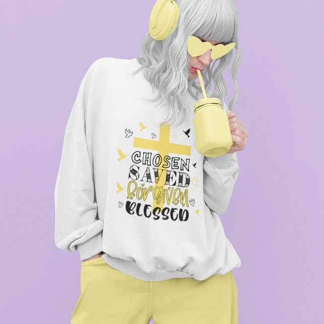 Gult för vald kristen tro t shirt (Skapare uppladdad)