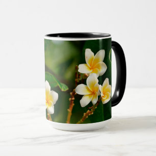 Gult Frangipani Mugg