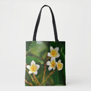 Gult Frangipani Tygkasse