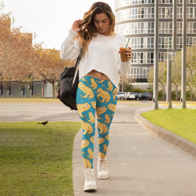 Gult Frog Leggings (Skapare uppladdad)