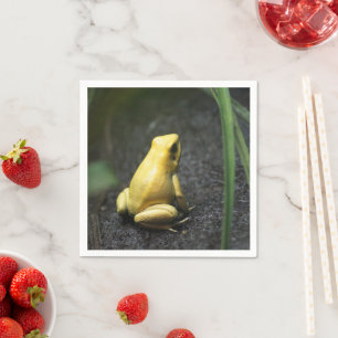 Gult Frog Pappersservett