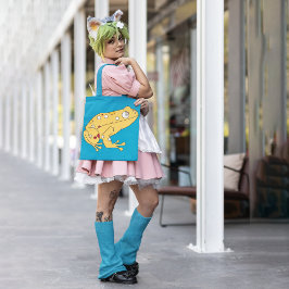 Gult Frog Tygkasse