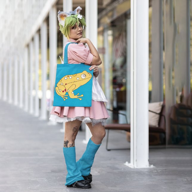 Gult Frog Tygkasse (Skapare uppladdad)
