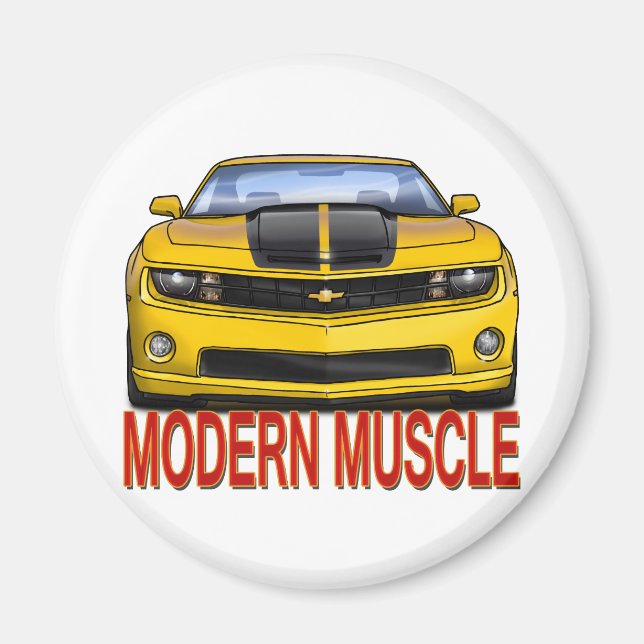 GULT_FRONT_CAMARO.png Magnet (Framsidan)