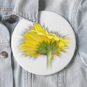 gult gerbera daisy knapp