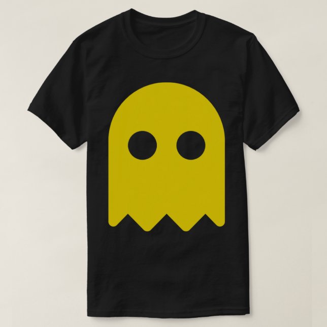 Gult Ghost T Shirt (Design framsida)