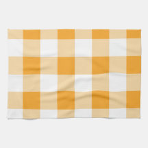 Gult Gingham Mönster