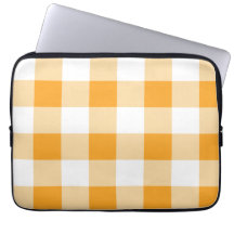 Gult Gingham Mönster