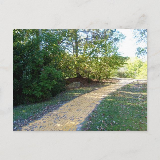 gult - glidväg 3 vykort (Framsida)