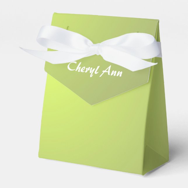 Gult glöd presentaskar (Framsidan Sidan)