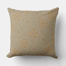 Gult Golden Egg Mönster Påskäggen Rustic Beige