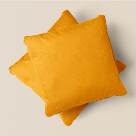 Gult - Goldenish-Gult - #EAA727 - Kudde