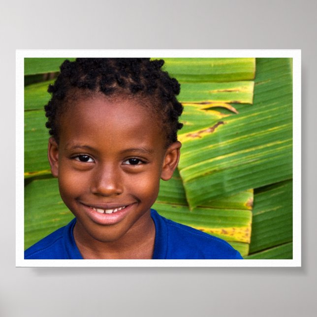 gult grönt blue jazz poster (Framsidan)