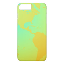 Gult Grönt Guld Neon Globe