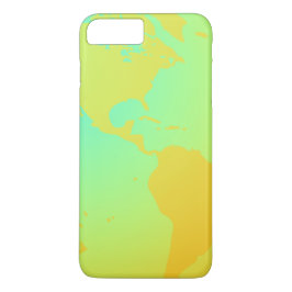 Gult Grönt Guld Neon Globe