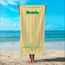 Gult + Grönt Kustpartiet Rand Bachelorette