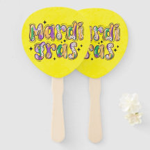 Gult Grönt Lila Mardi Gras