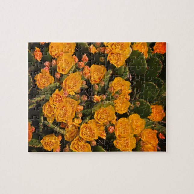 Gult Grönt Plants för  Pussel (Horisontell)