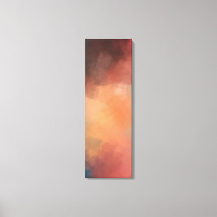 Gult Grönt Red Blue Modern Colorful Abstrakt Art Canvastryck
